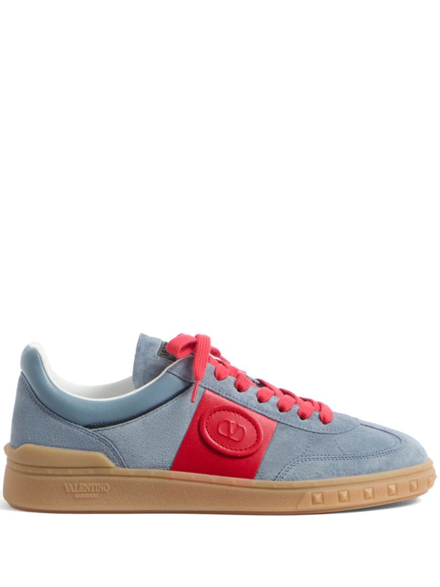 Valentino Garavani Upvillage Leather Sneakers - Grey