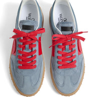 Valentino Garavani Upvillage Leather Sneakers - Grey