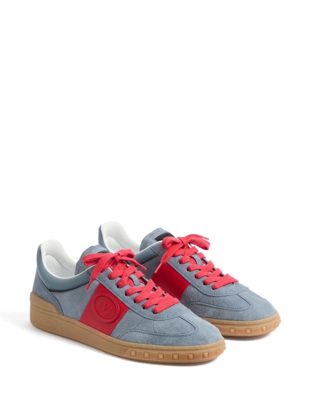 Valentino Garavani Upvillage Leather Sneakers - Grey