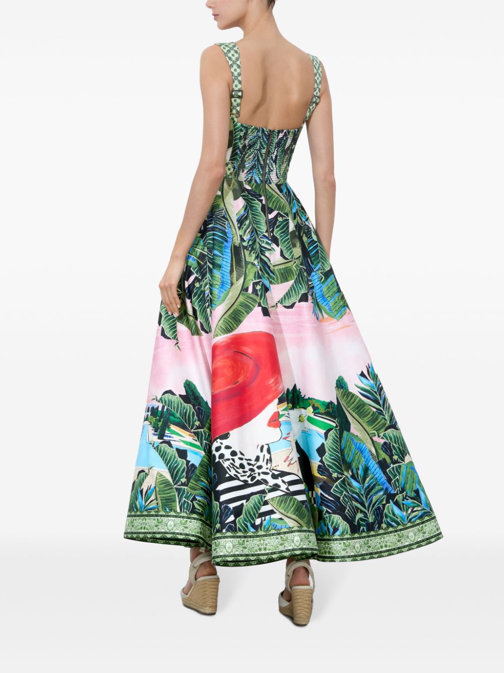 Alice + Olivia Fia Midi Dress