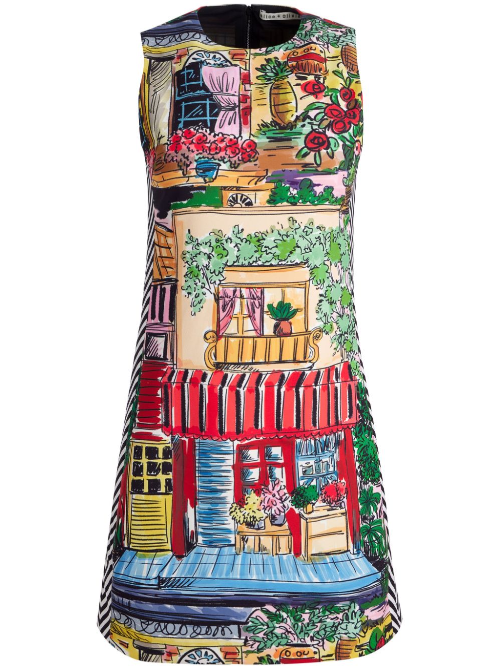 Alice + Olivia Coley Mini Dress