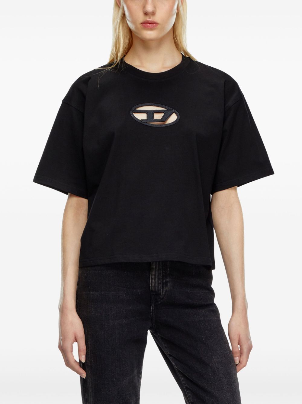 Diesel Oval D Cut-Out T-Shirt