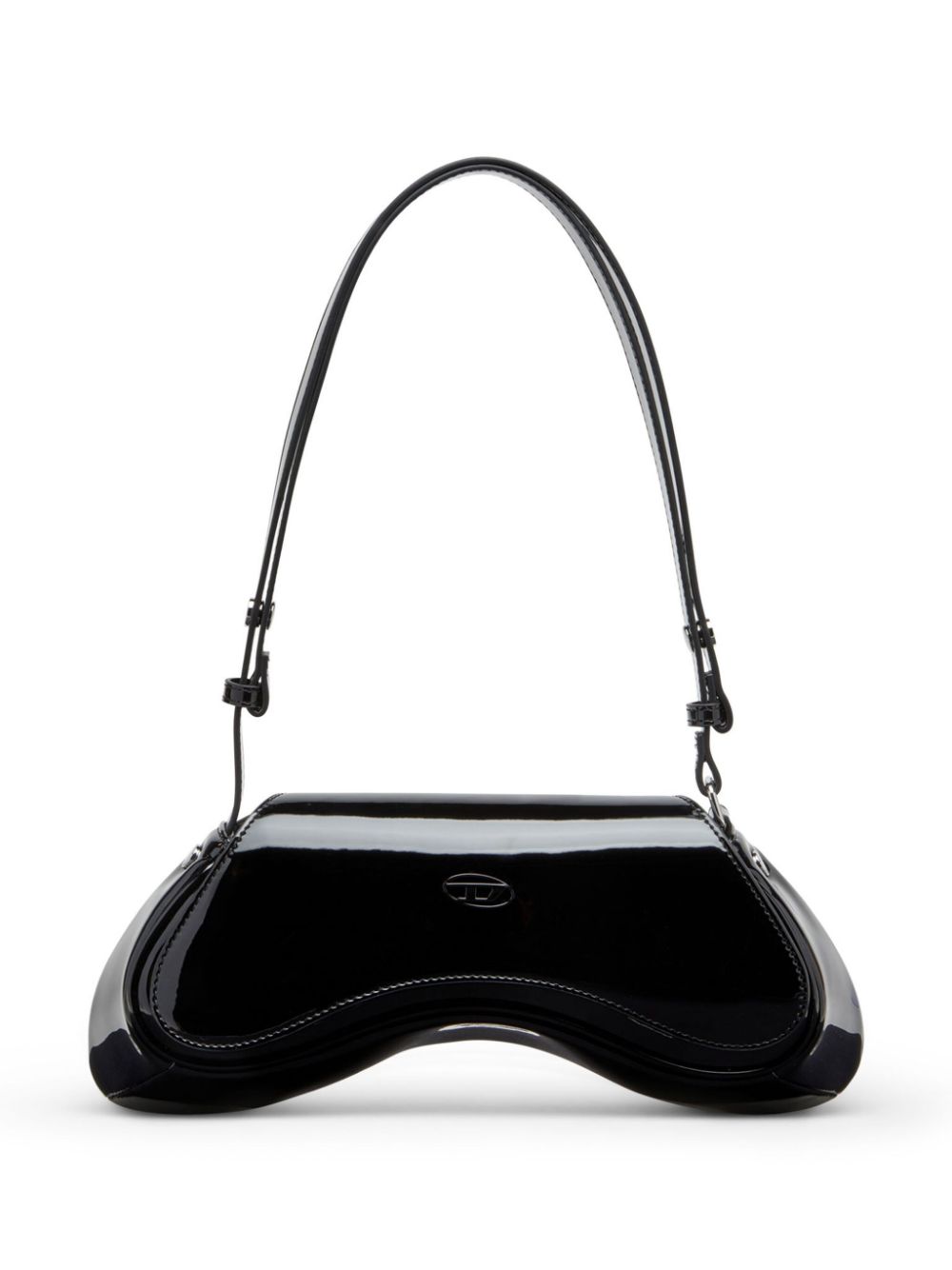 Diesel Play Crossbody Bag Glossy Black