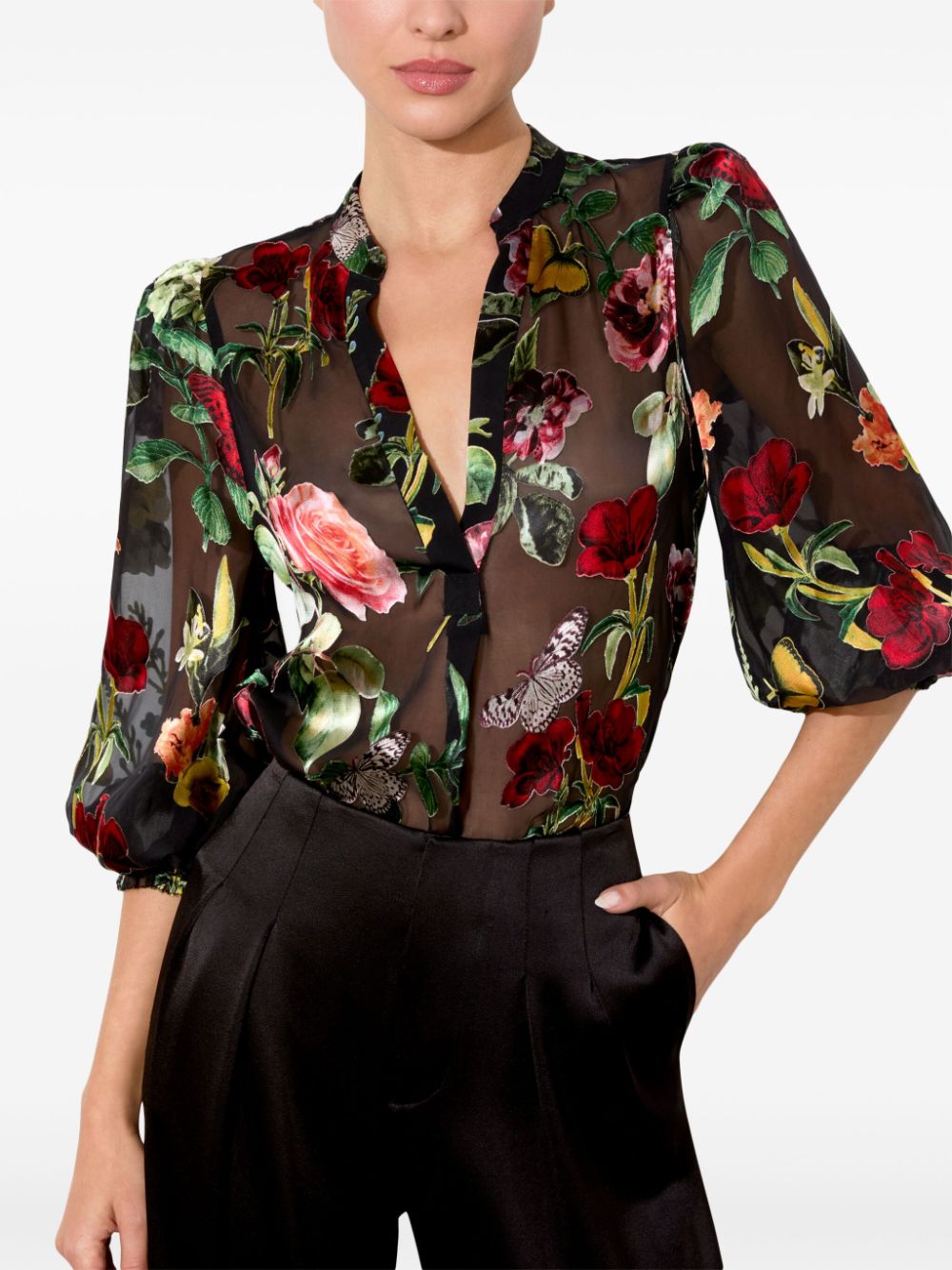 Alice + Olivia Sheila Blouse