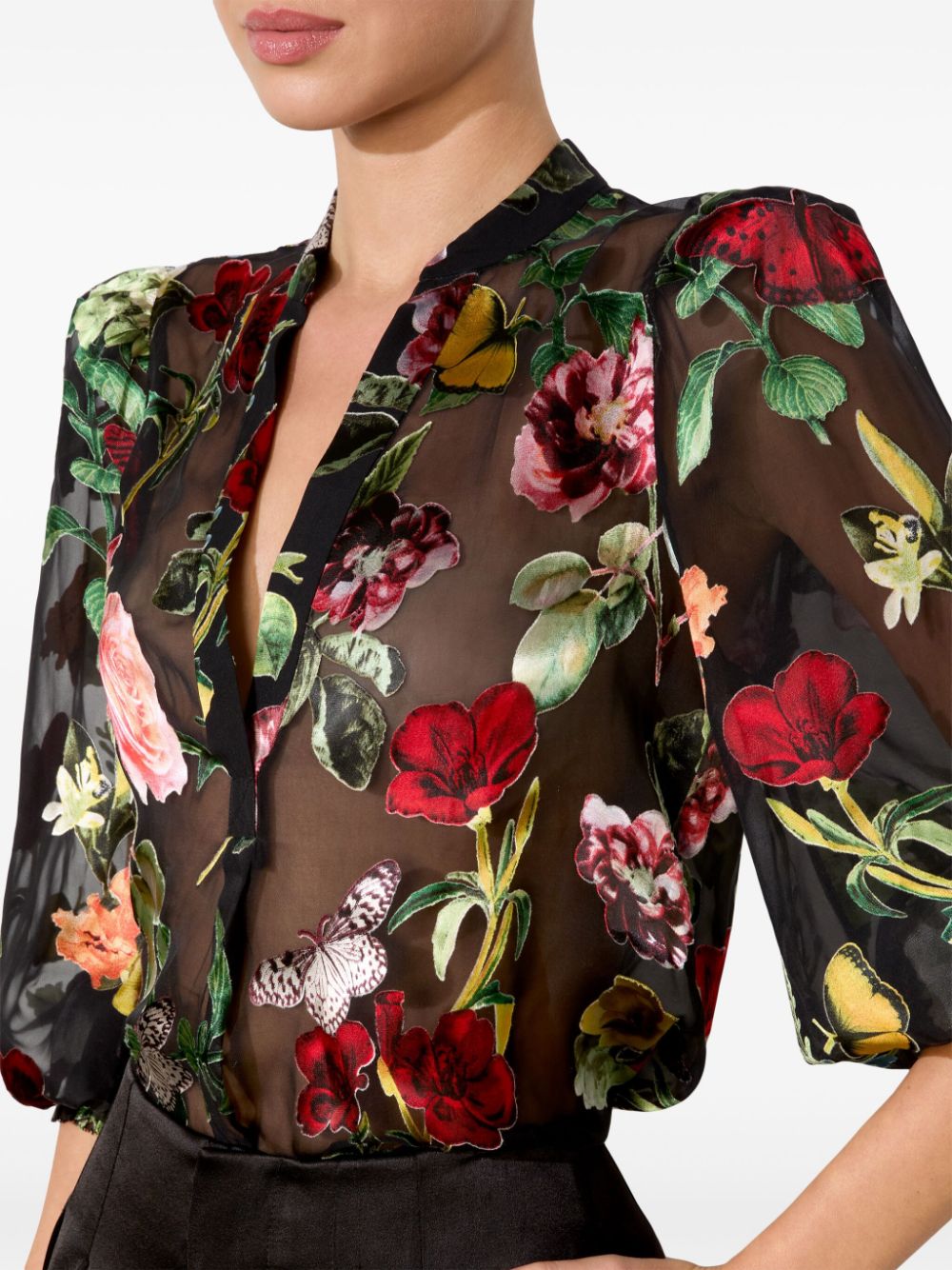 Alice + Olivia Sheila Blouse