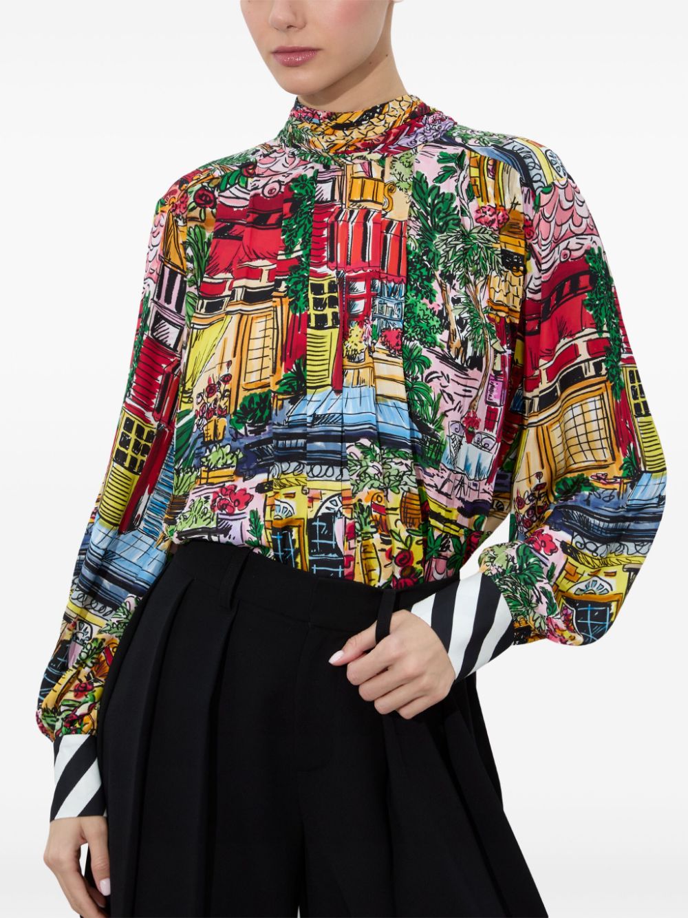 Alice + Olivia Gertrude Blouse