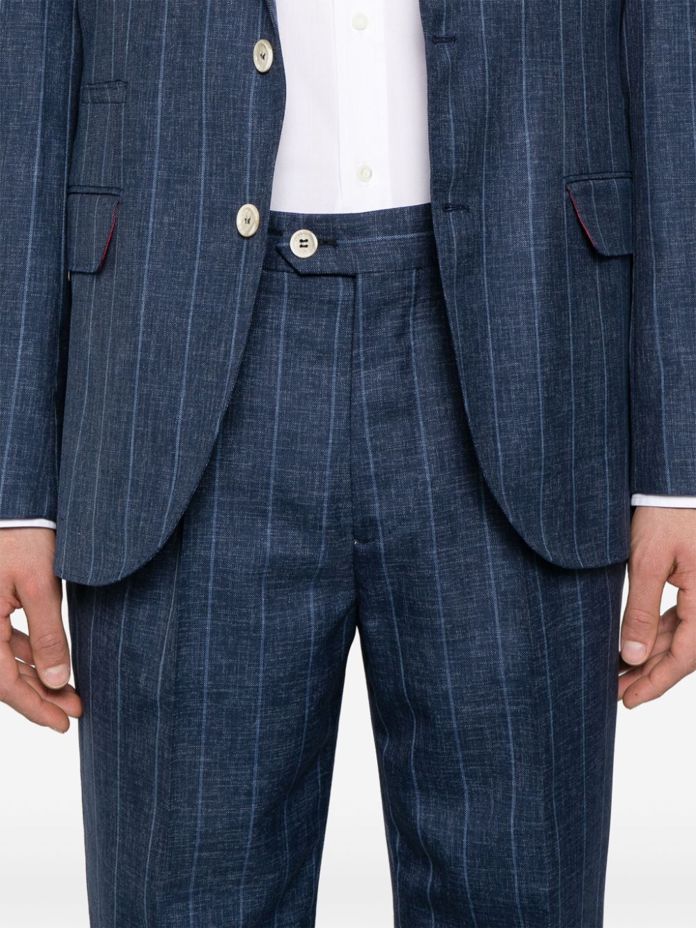 Brunello Cucinelli Suit In Blue