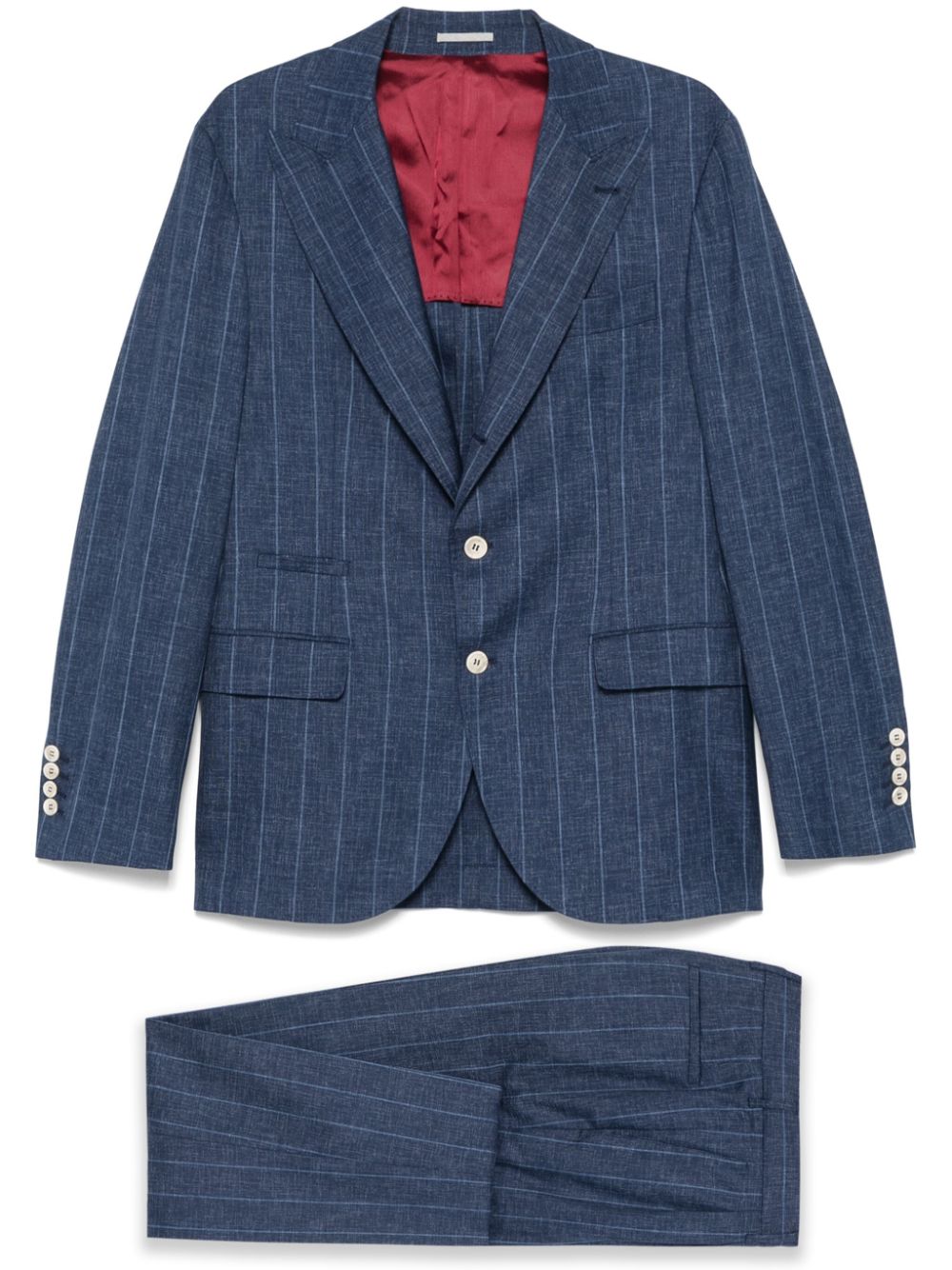 Brunello Cucinelli Suit In Blue