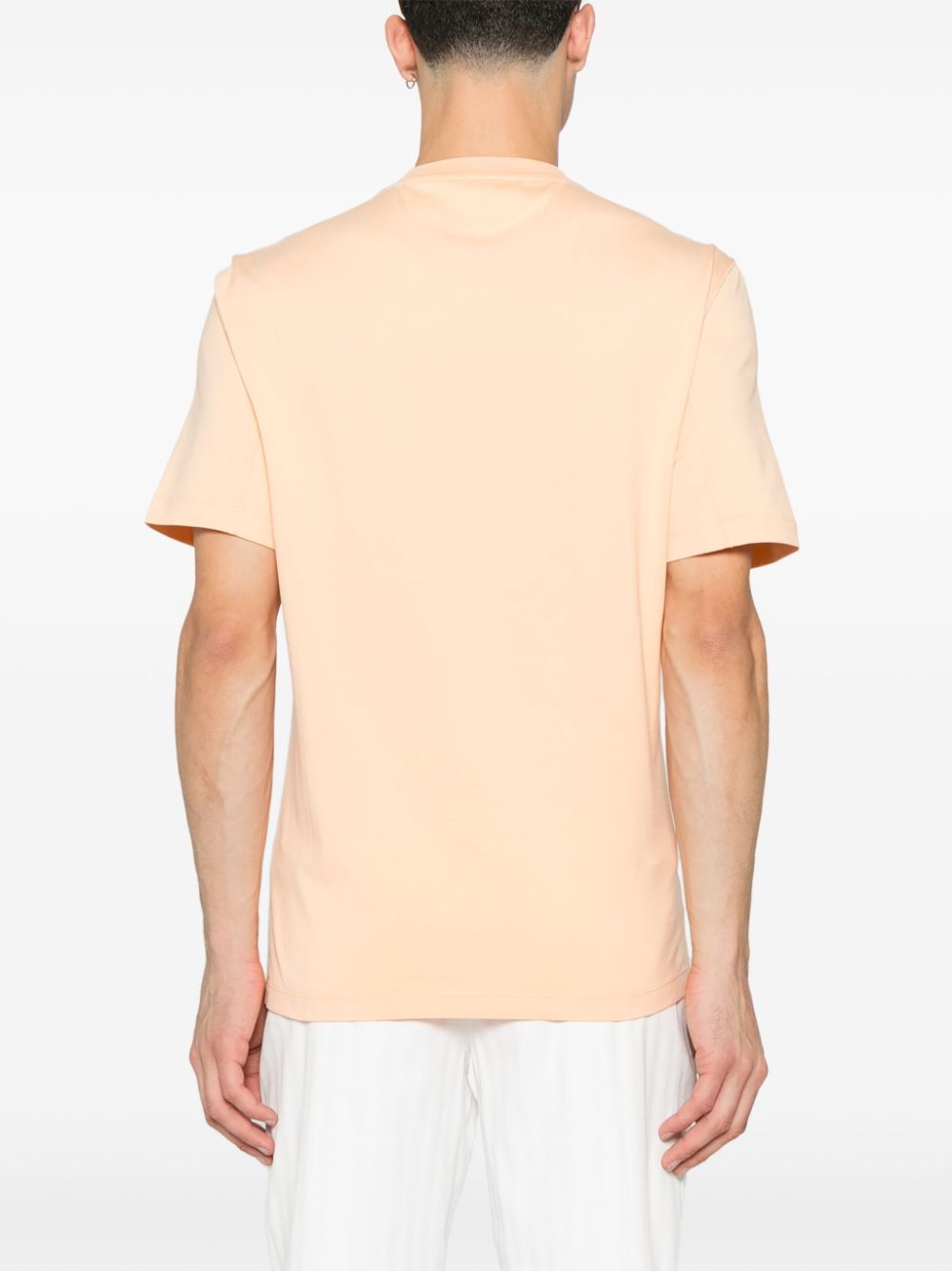 Brunello Cucinelli Cotton T-Shirt Orange