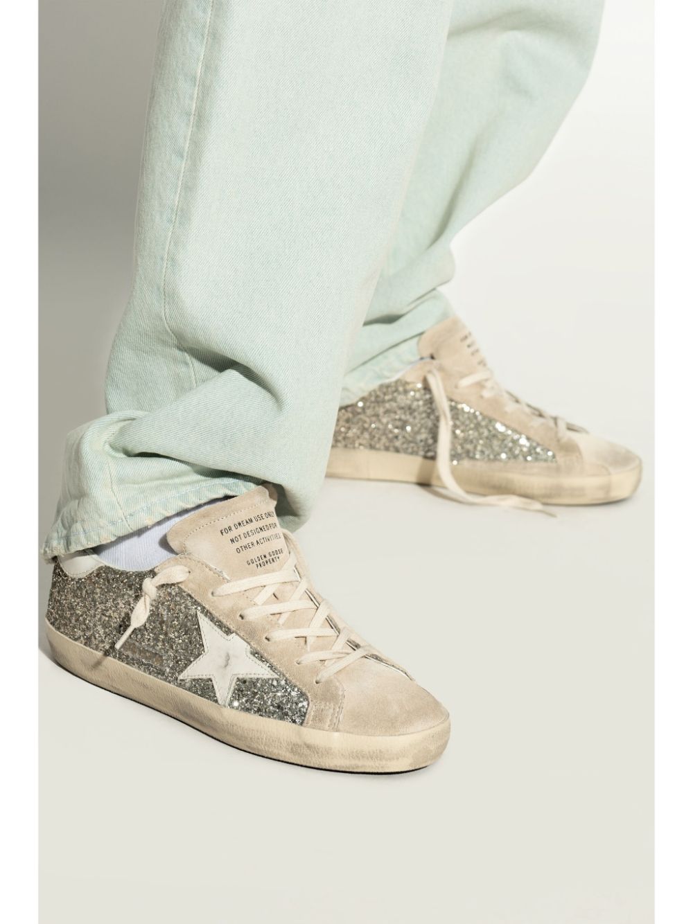 Golden Goose Super-Star Sneakers Golden