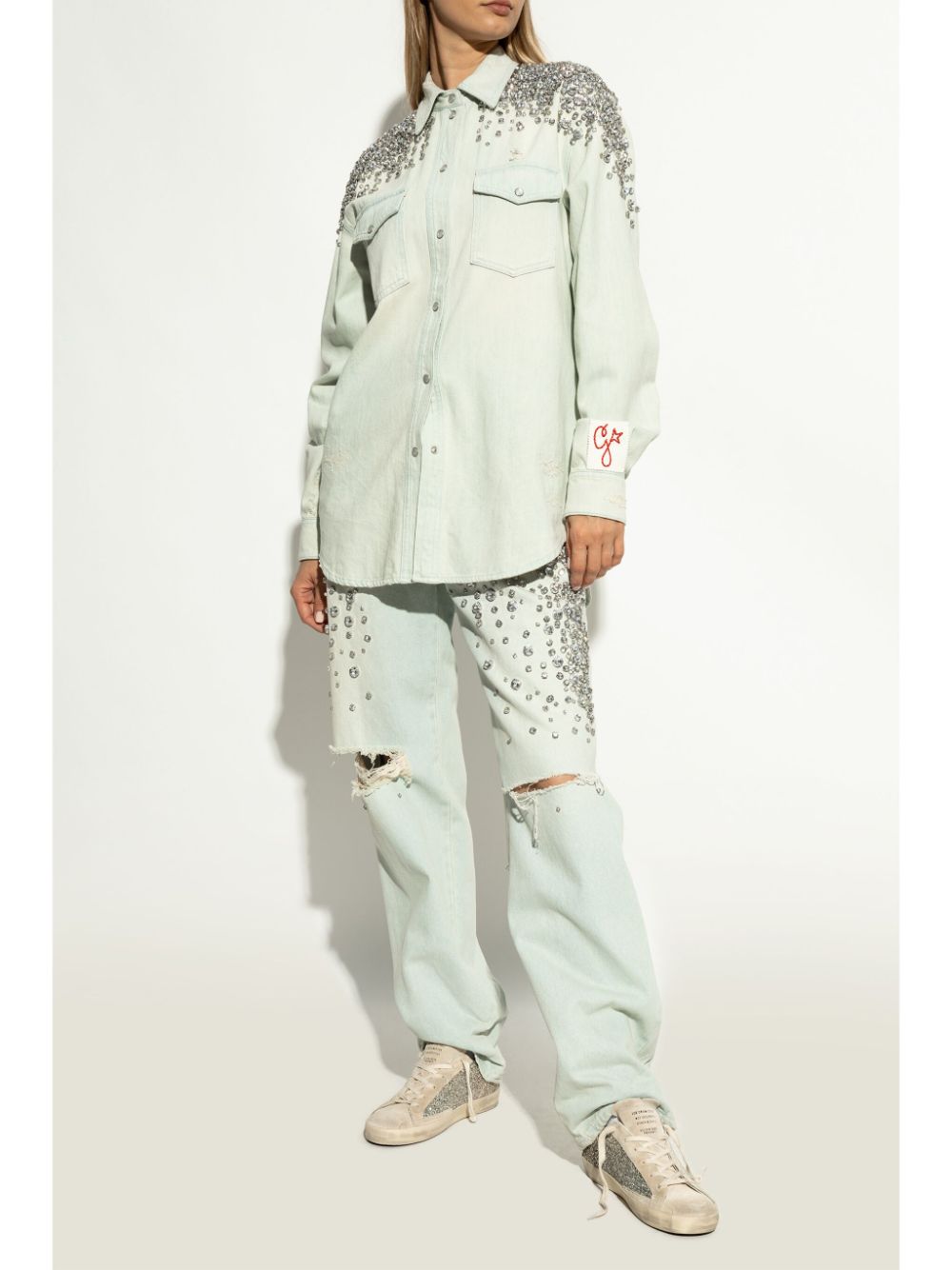 Golden Goose Super-Star leather sneakers - Golden