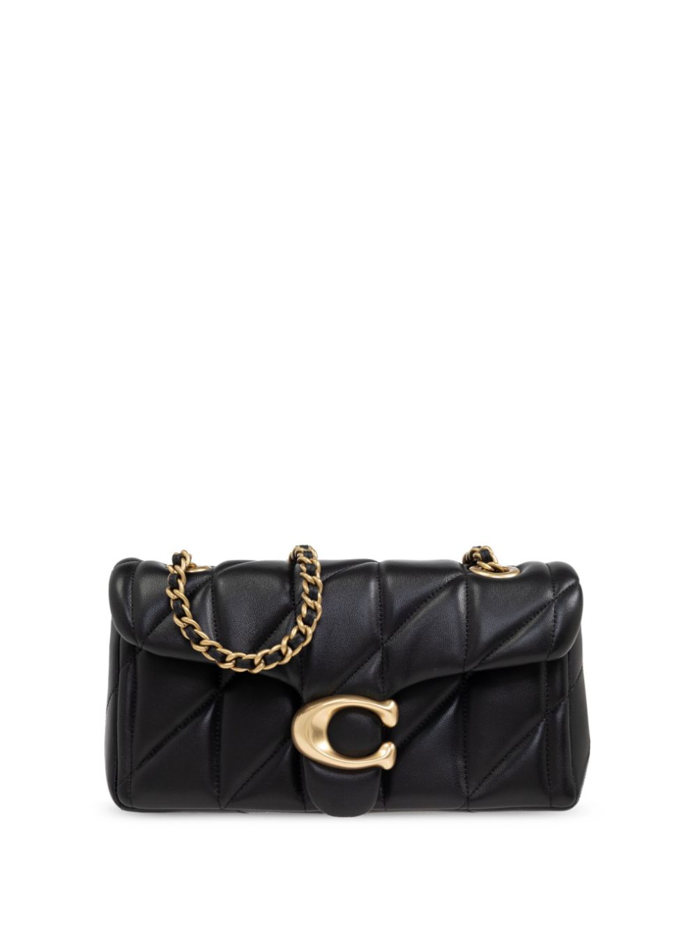 Coach Tabby 20 Quilted Shoulder Bag  In Black