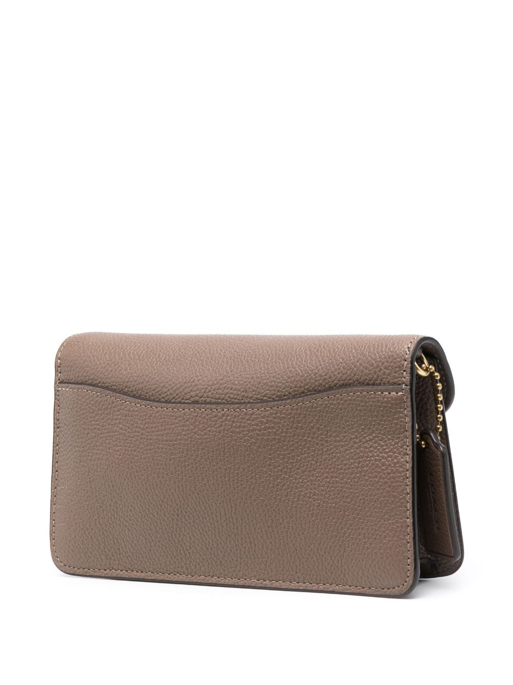 Coach Tabby Clutch With Chain Strap In Brown