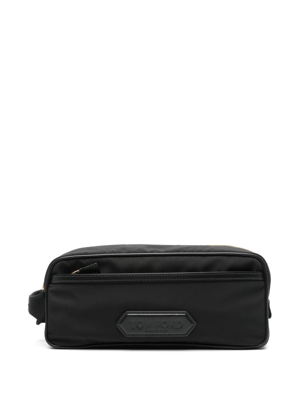 Tom Ford Nylon Dopp Kit With Leather Trim