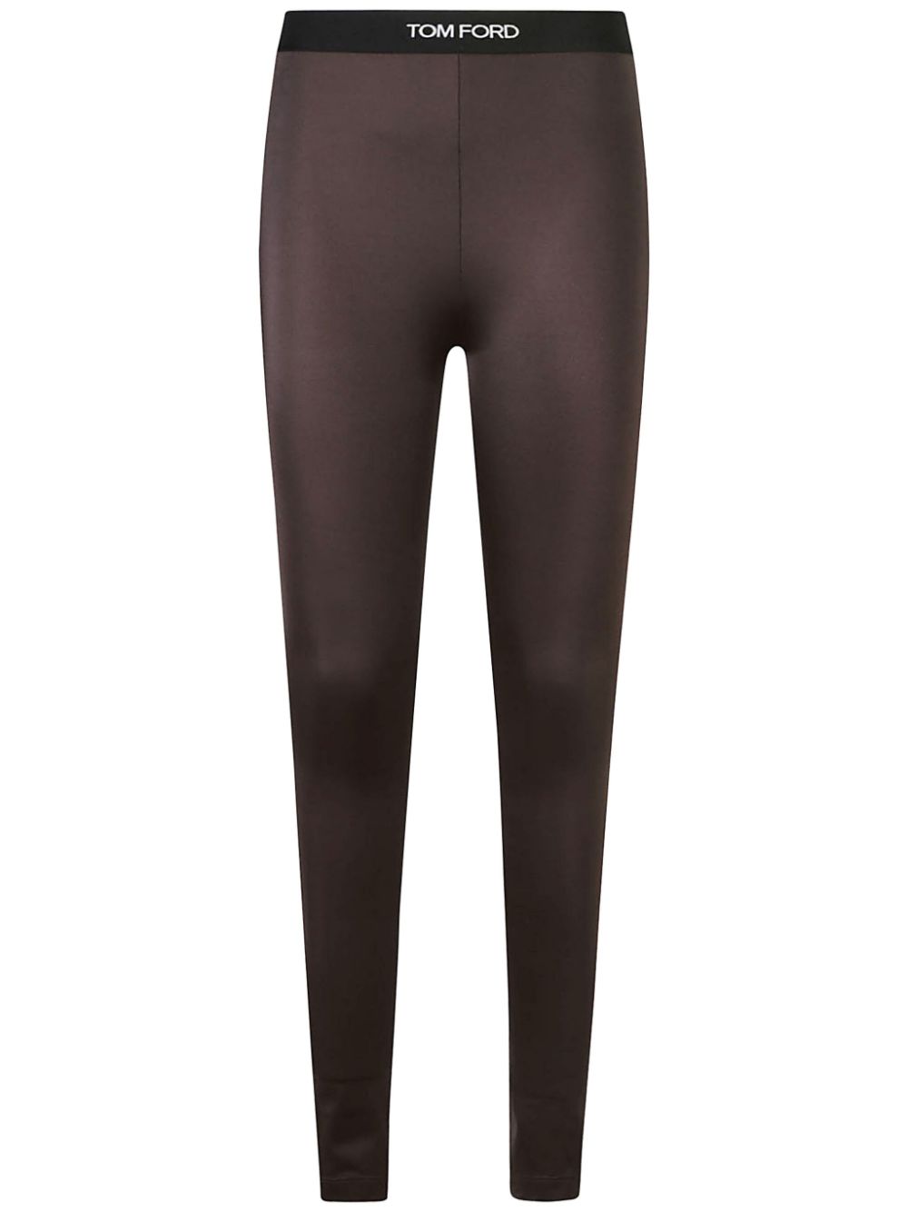 Tom Ford Logo Band Stretch Jersey Leggings