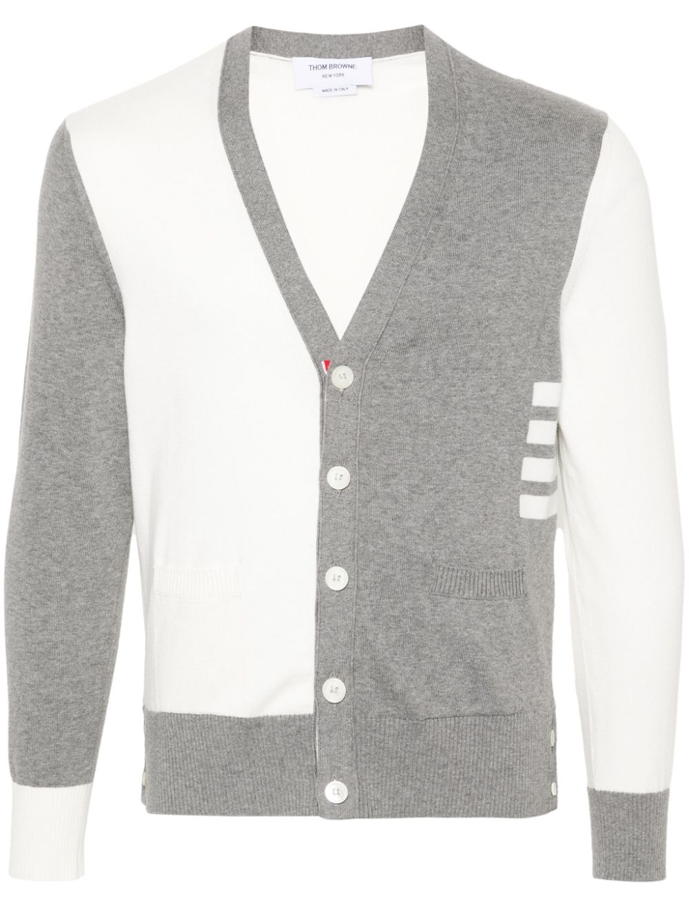 Thom Browne Medium Grey Cotton Cardigan