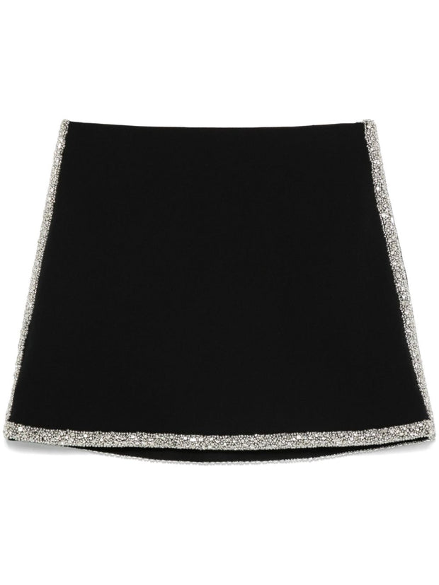 Alice + Olivia Riley Mini Skirt In Black