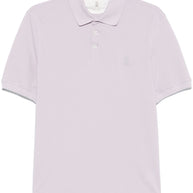 Brunello Cucinelli Cotton Polo Shirt In Purple