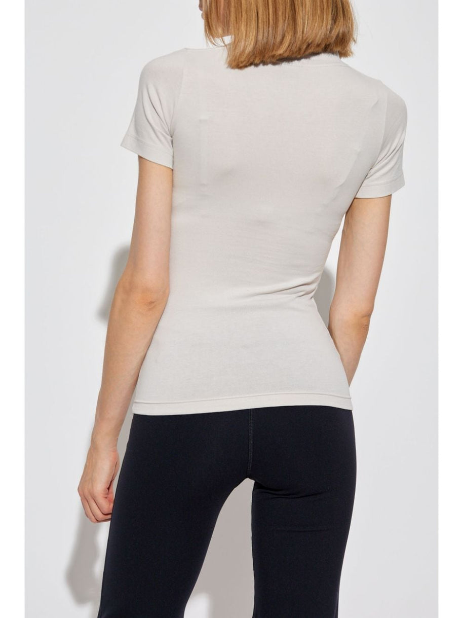 Balenciaga Logo cotton t-shirt - White