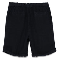 Brunello Cucinelli Linen/Flax Shorts In Blue