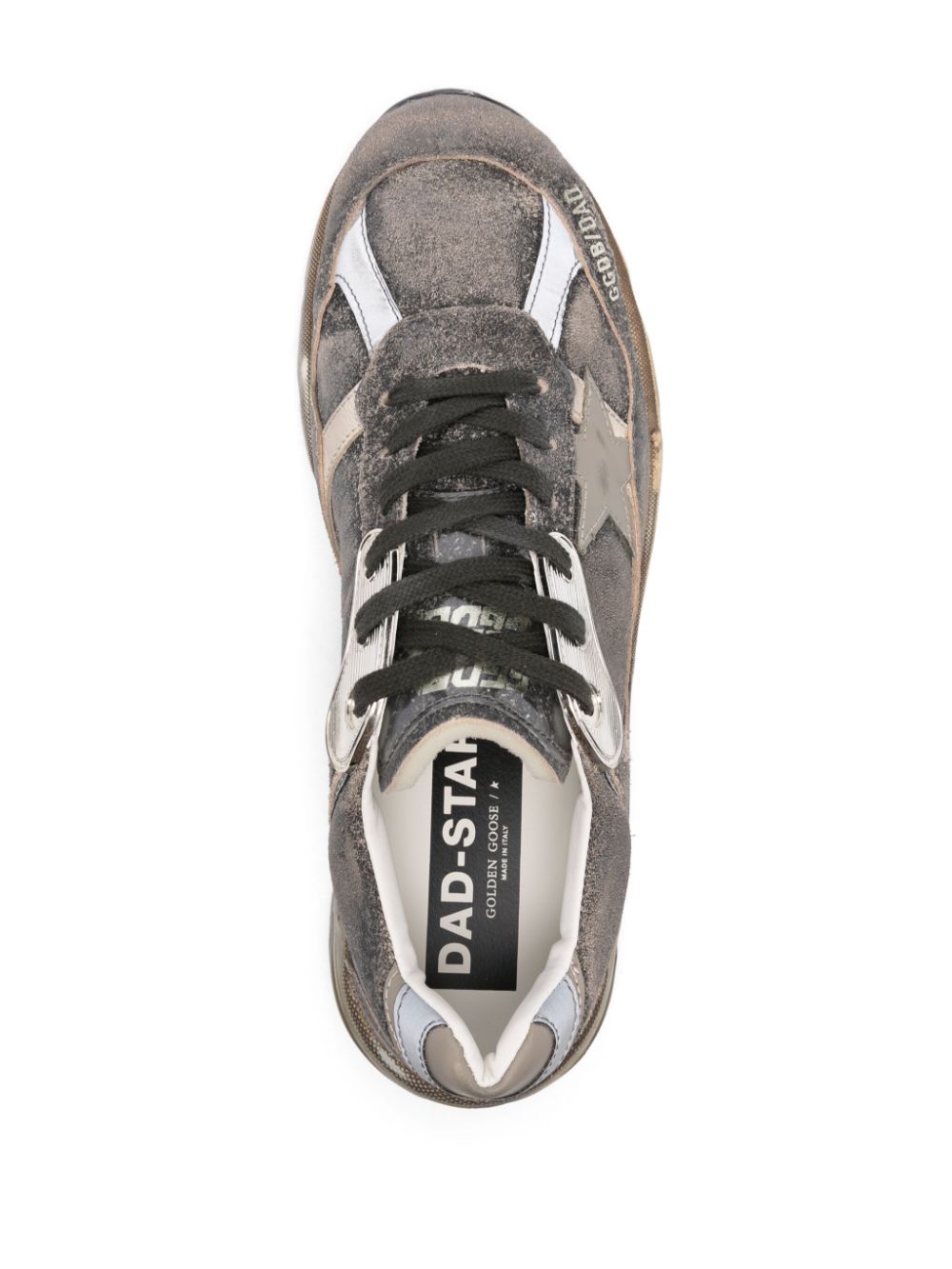 Golden Goose Dad Star Sneakers Grey