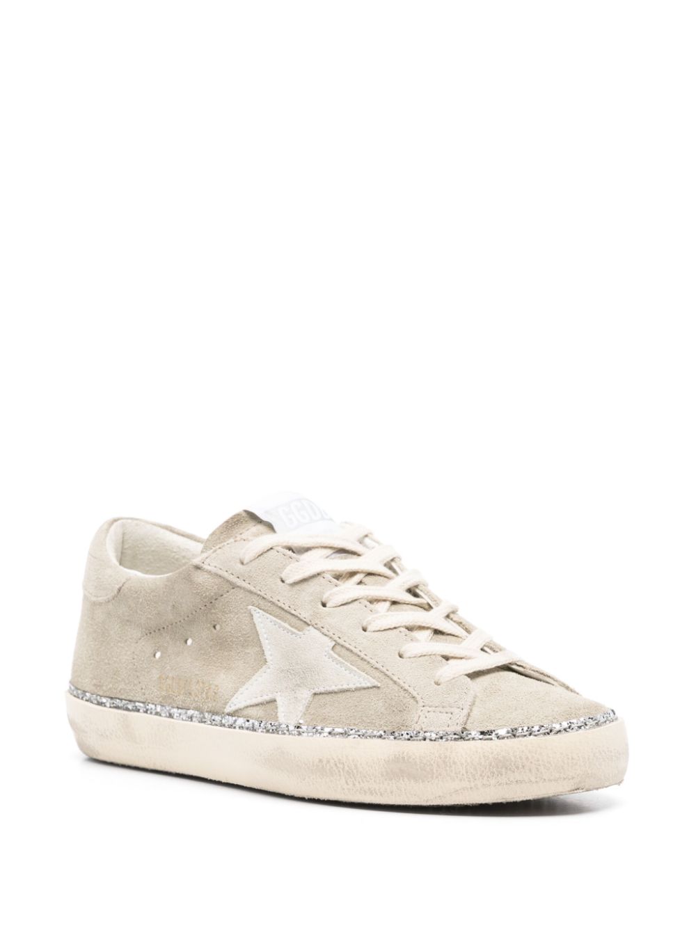 Golden Goose Super-Star Sneakers Silver