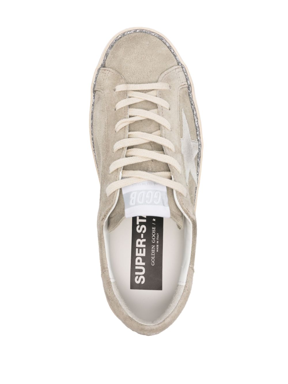 Golden Goose Super-Star Sneakers Silver