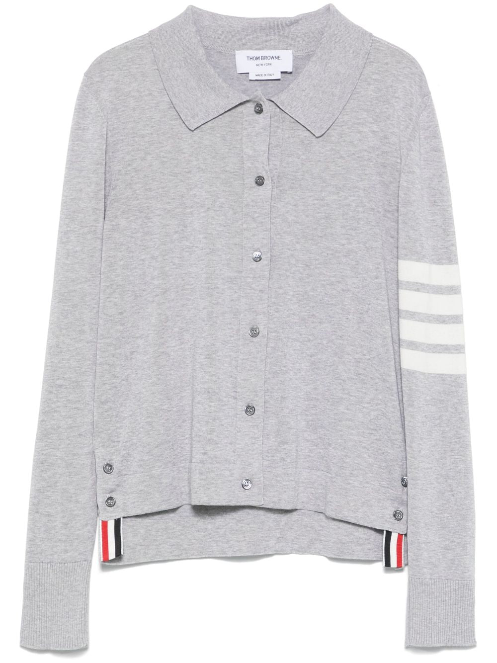 Thom Browne Cotton Jersey Shirt Grey