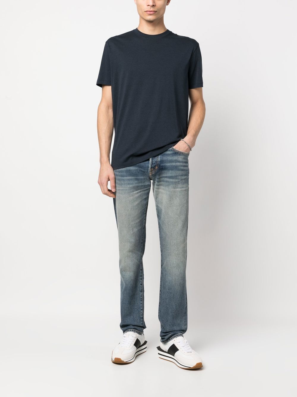 Tom Ford Straight Leg Jeans Blue