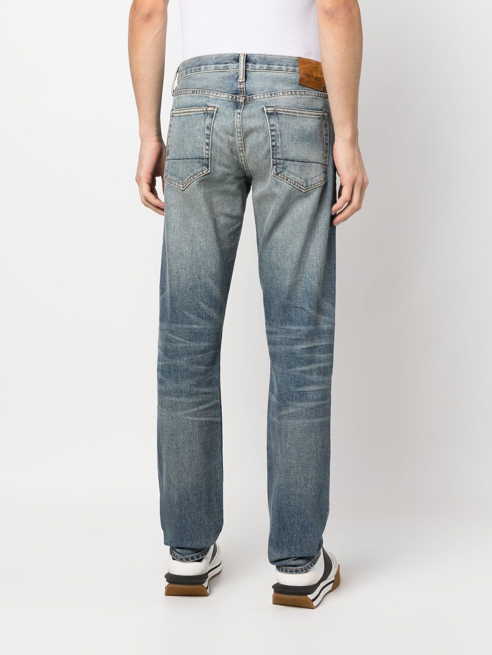 Tom Ford Straight Leg Jeans Blue