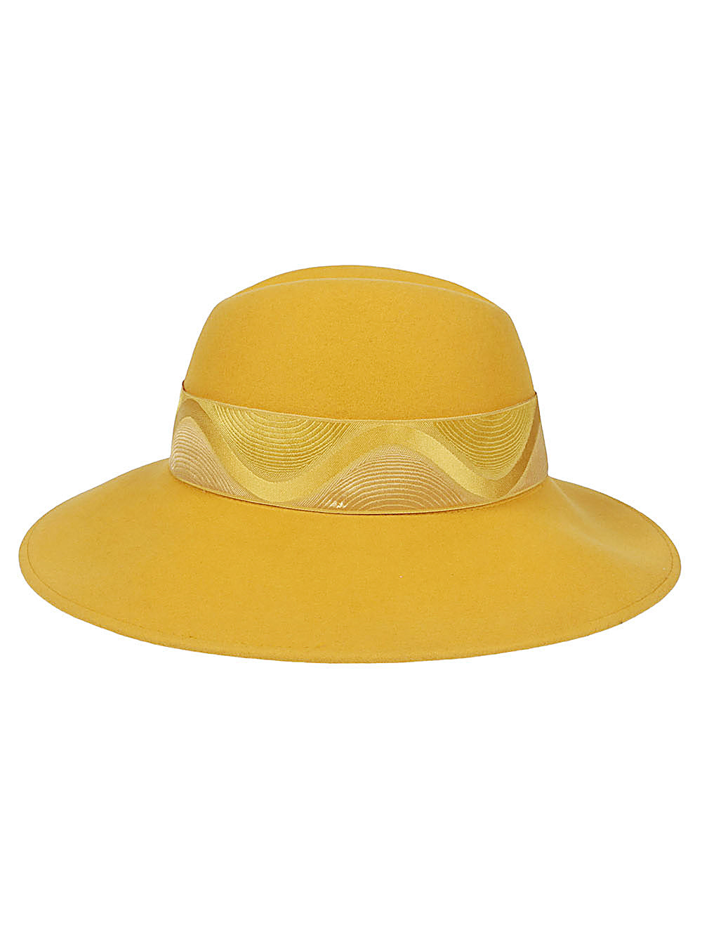 Borsalino Yellow Wool/Cashmere Hat