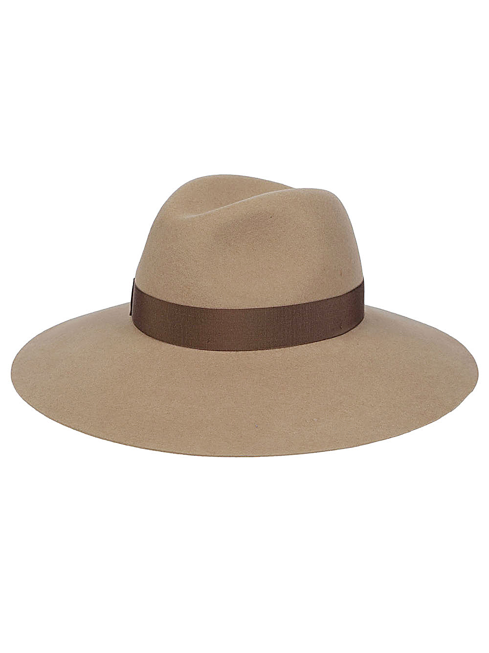 Borsalino Brown Wool Hat