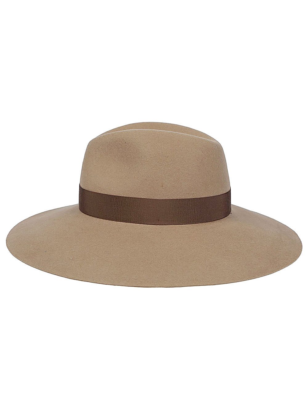 Borsalino Brown Wool Hat