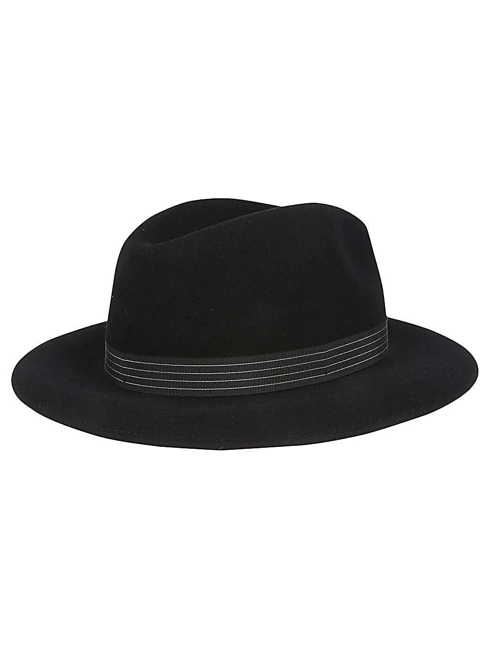 Borsalino Wool/Cashmere Hat Black