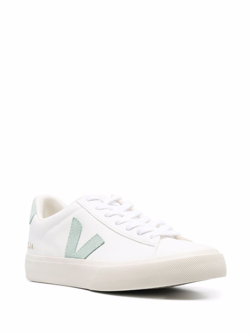 Veja Campo Leather Low-Top Sneakers White