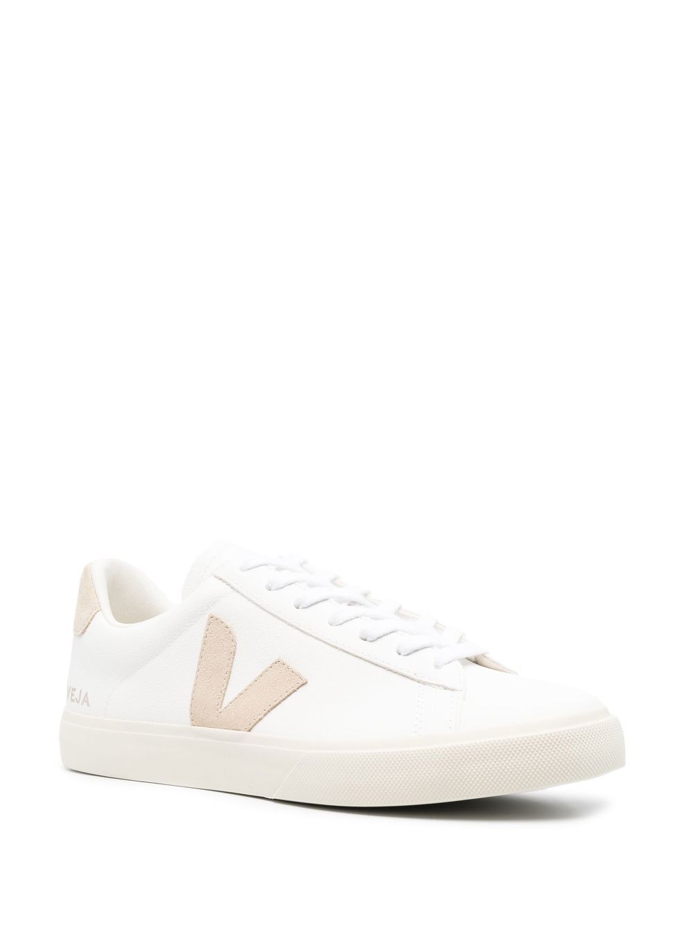 Veja Campo Leather Low-Top Sneakers Pink