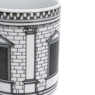 Fornasetti Porcelain Pencil Holder In White