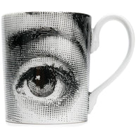 Fornasetti Porcelain Cup In White