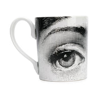 Fornasetti Porcelain Cup In White