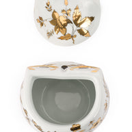 Fornasetti Owl Porcelain Container