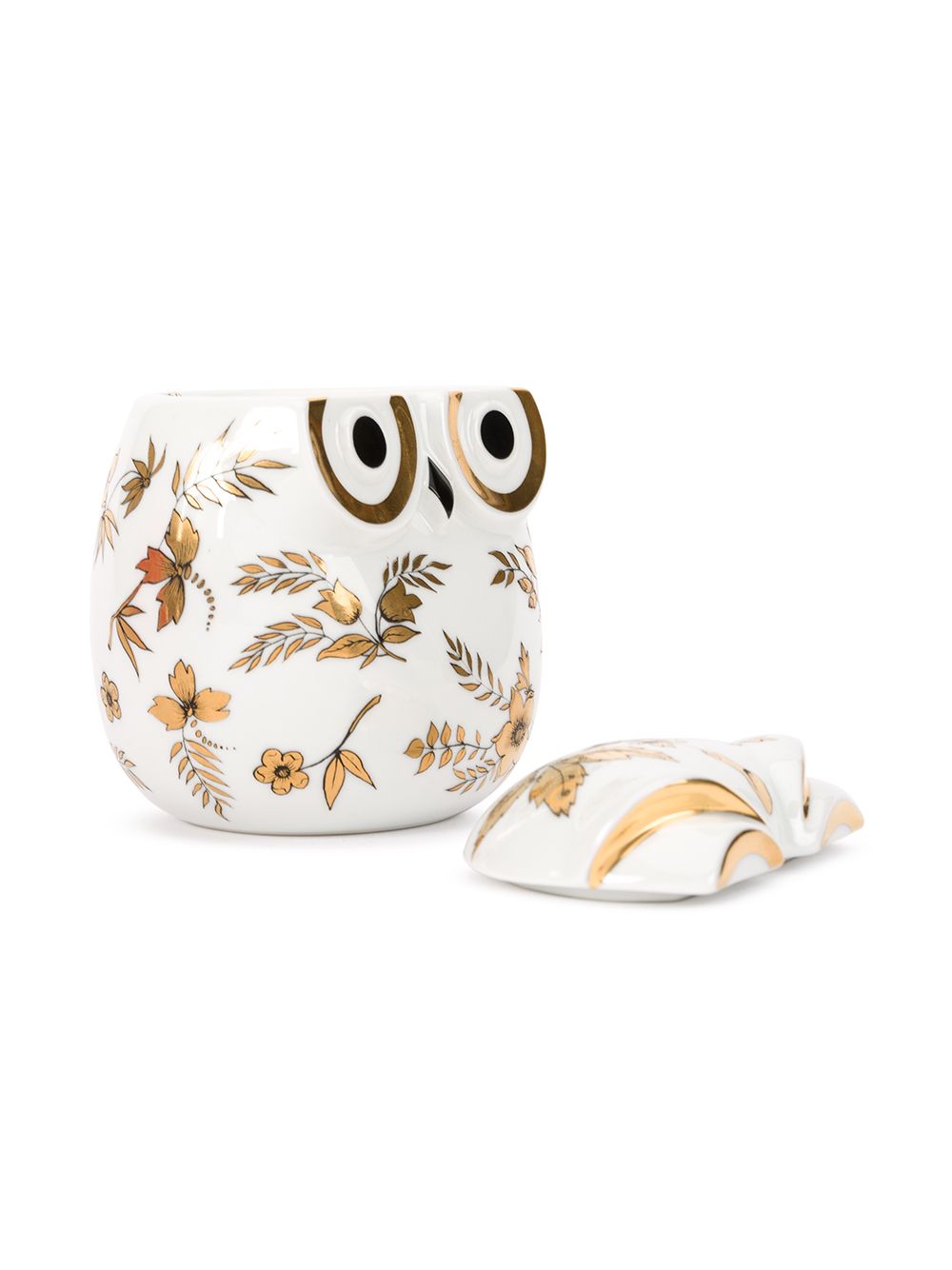 Fornasetti Owl Porcelain Container