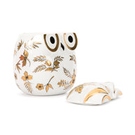 Fornasetti Owl Porcelain Container