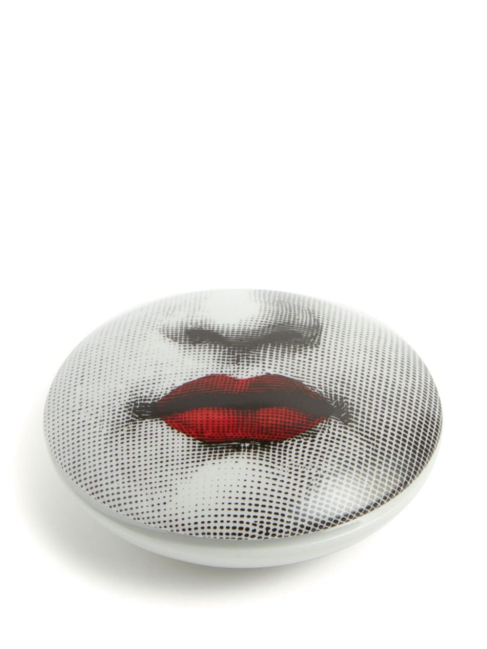 Fornasetti Porcelain Jewelry Box In White