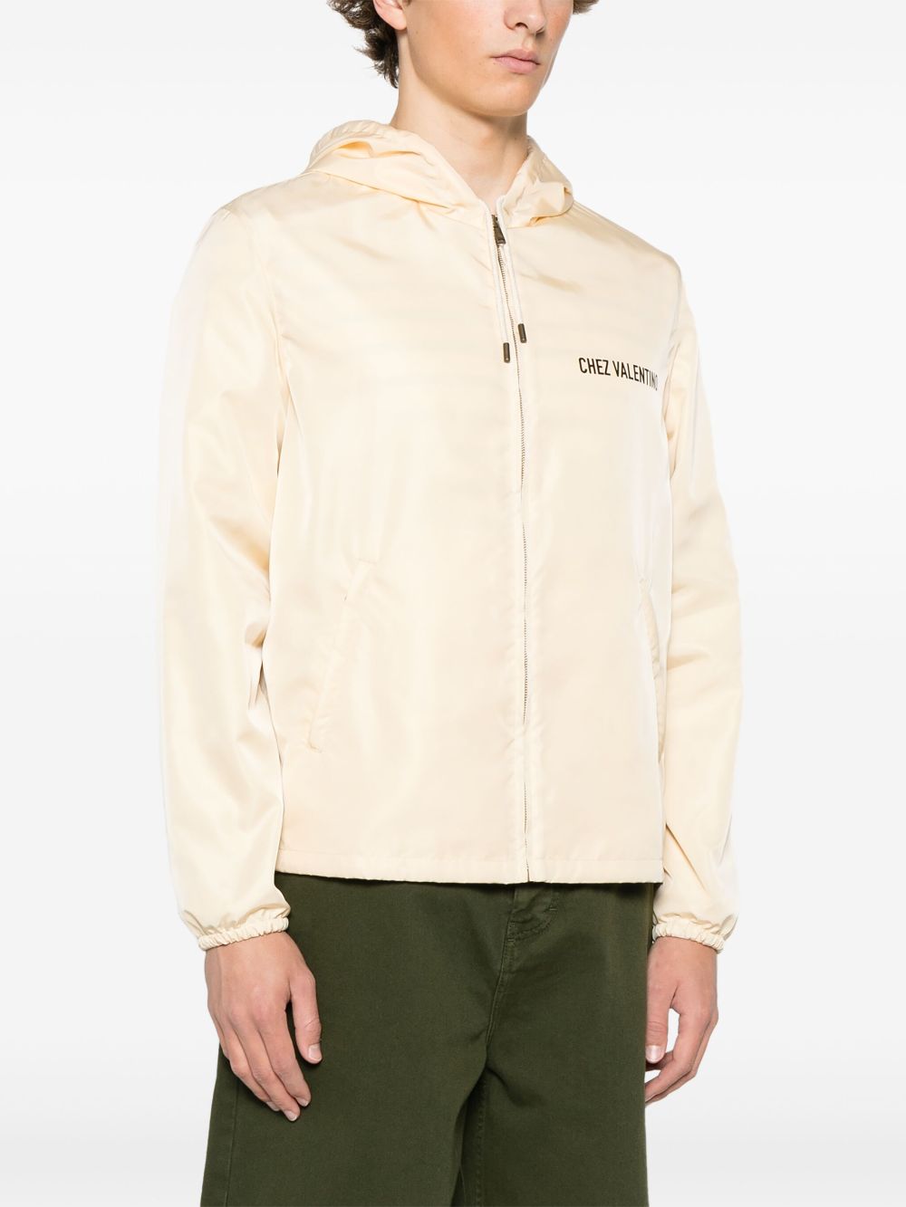 Valentino Full Zip Hooded Jacket