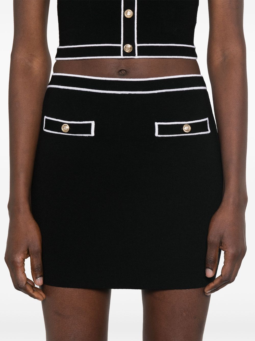 Alice + Olivia Kipp Knit Mini Skirt