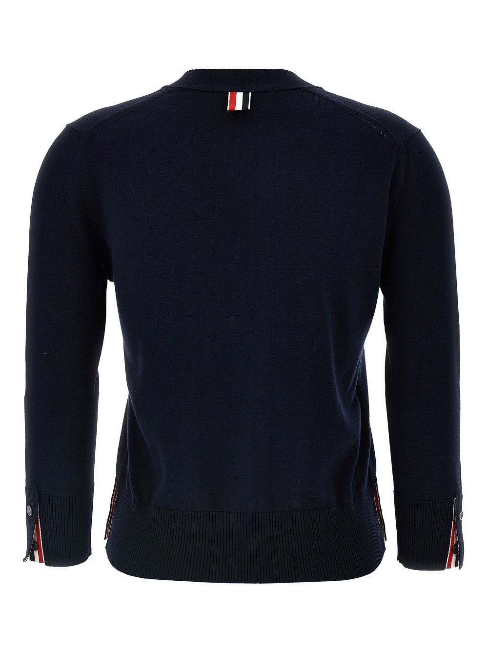 Thom Browne 4-Bar Cotton Cardigan