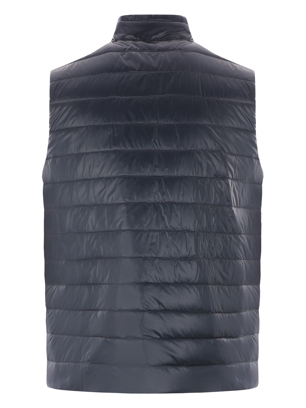 Herno Navy Blue Quilted Vest