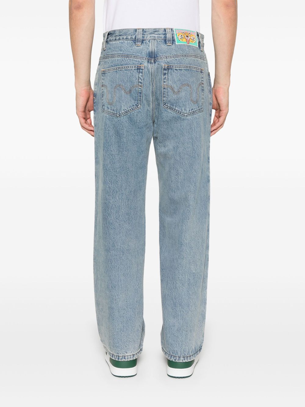 ICECREAM Running Dog Jeans In Clear Blue
