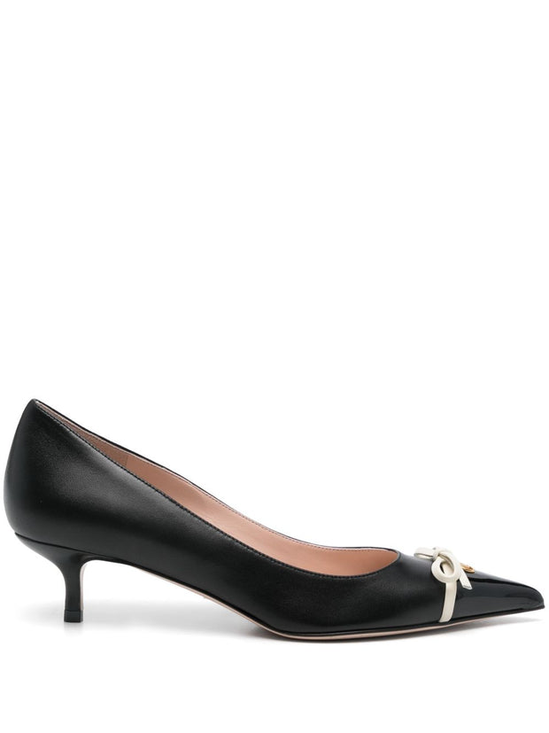 Valentino Garavani Leather Pumps - Black