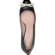 Valentino Garavani Leather Pumps - Black